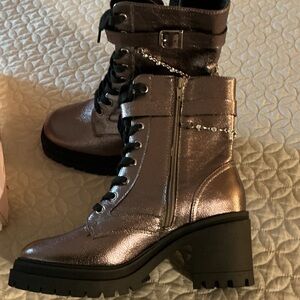 EDL presents POP Metallic Ankle Boots